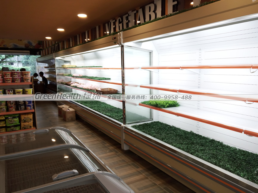 超市風(fēng)幕柜