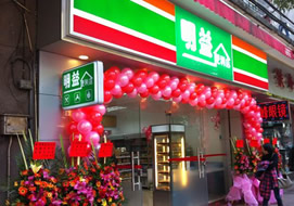廣州明益便利店購(gòu)置冷柜案例