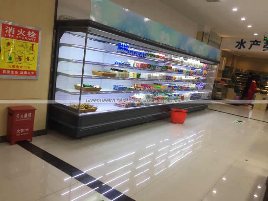 超市風(fēng)幕冷柜