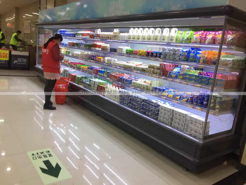 超市風(fēng)幕冷柜
